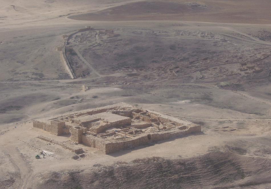 Tel Arad Shrine — Iron Age Judahite fortress temple with limestone altars, 8th century BC